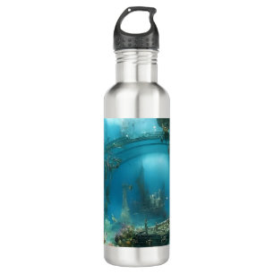 Weird underwater habitat  710 ml water bottle