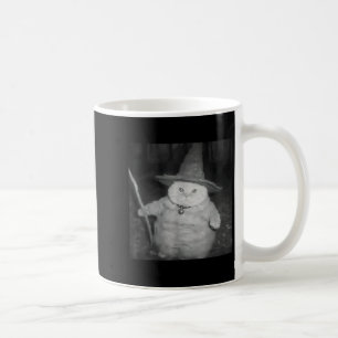 Weird Wizard Cat Meme Shirt _ Vintage Soky Design Coffee Mug