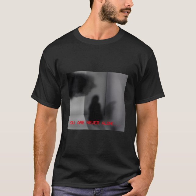 Weirdcore Aesthetic Creepy Shadow Traumacore Oddco T-Shirt (Front)