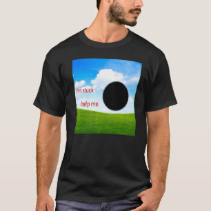 Weirdcore Aesthetic Dreamcore Oddcore Black Hole S T-Shirt