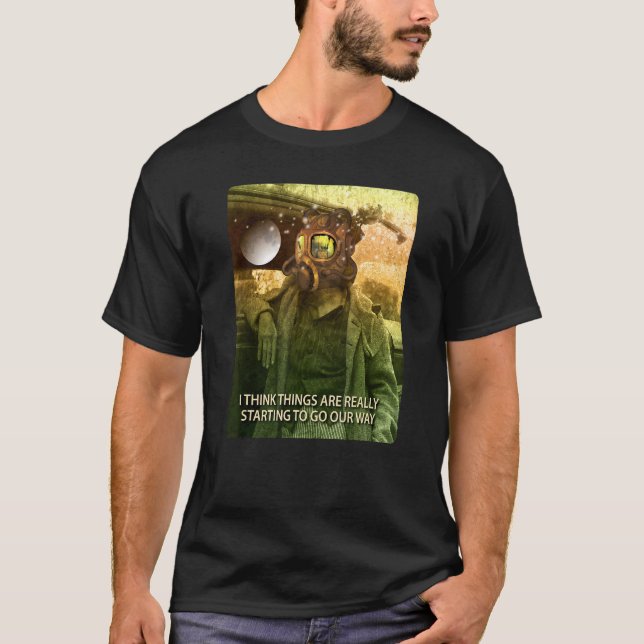 Weirdcore Aesthetic To Go Our Way Strangecore Desi T-Shirt (Front)