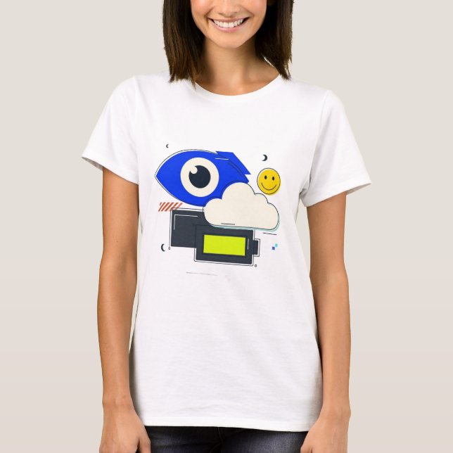 Weirdcore Chaos Icons Tee (Front)