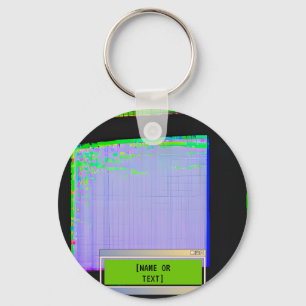Weirdcore Oddcore nostalgic PC screen  Keychain