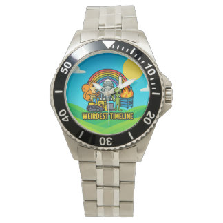 Weirdest Timeline Wristwatch by Phil Elmore