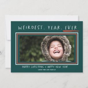 Weirdest Year Ever 2021 Christmas Card