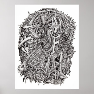 Weirdhead, par Brian Benson, affiche