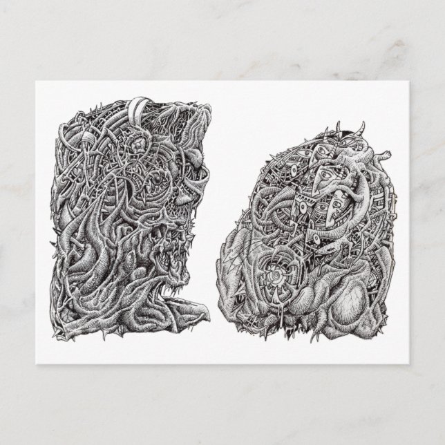 Weirdheads Postcard (Front)