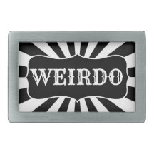 Weirdo Retro Circus Inspired Sign