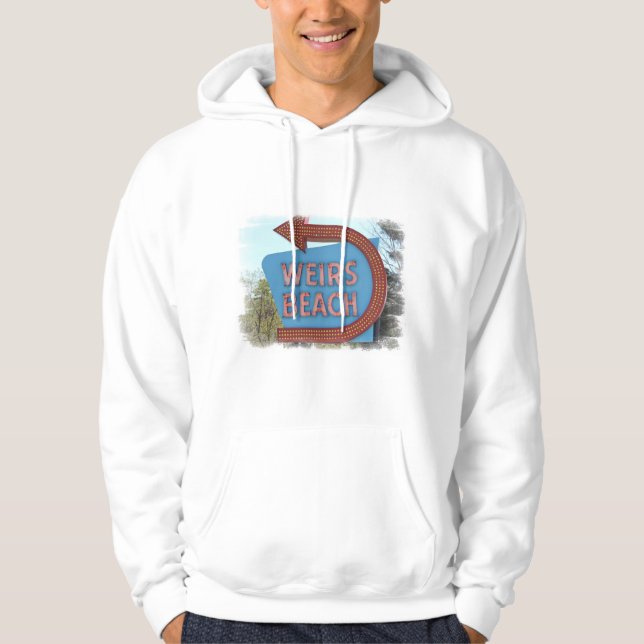 Weirs Beach New Hampshire Hoodie (Front)