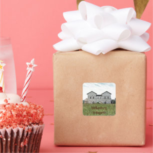 Weissenburg in Bavaria Square Sticker