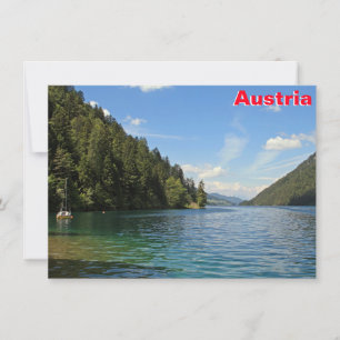 Weissensee, Austria card