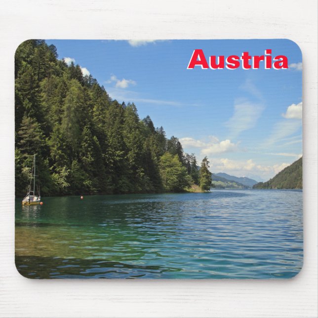 Weissensee, Austria Mouse Pad (Front)