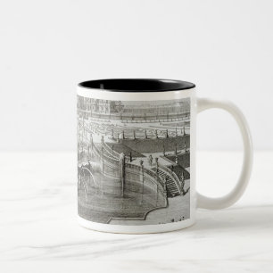 Weissenstein, view towards the castle from the Bar Two-Tone Coffee Mug