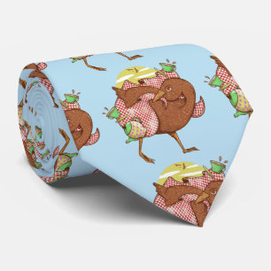Weka New Zealand Bird Tie
