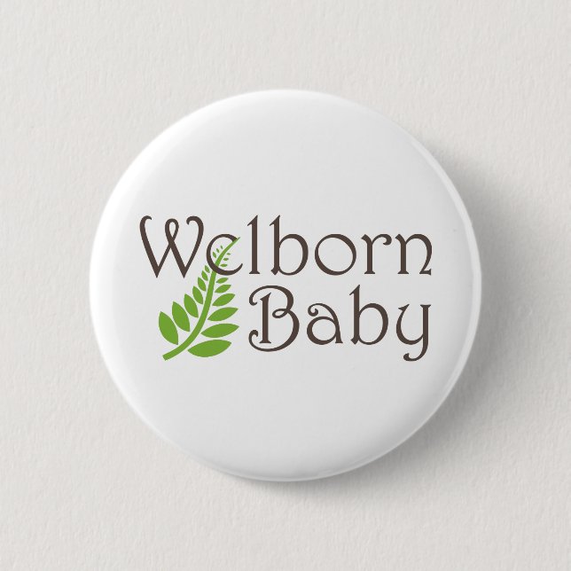 Welborn Baby Button (Front)