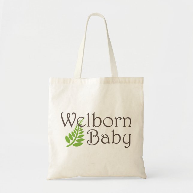 Welborn Baby Tote Bag (Front)
