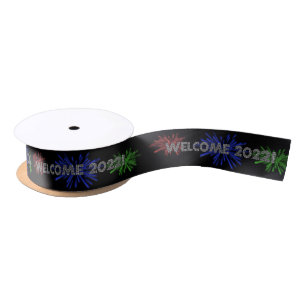 welcome 2022! satin ribbon