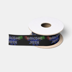 welcome 2022! satin ribbon