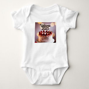 Welcome 2025 baby bodysuit