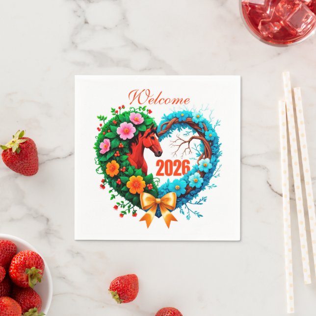 Welcome 2026 napkin (Insitu)