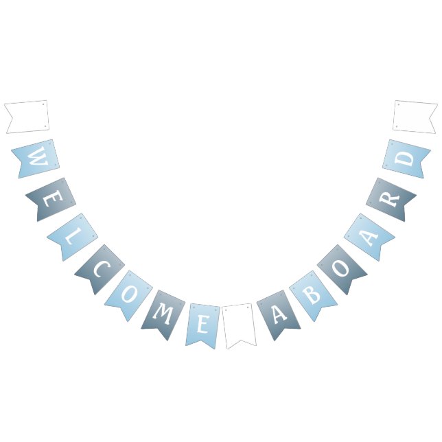 Welcome Aboard Bunting Flag (All)