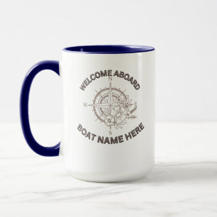 Welcome Aboard Cushions Mug