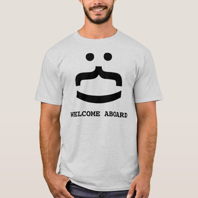 Welcome Aboard T-Shirt (Front)