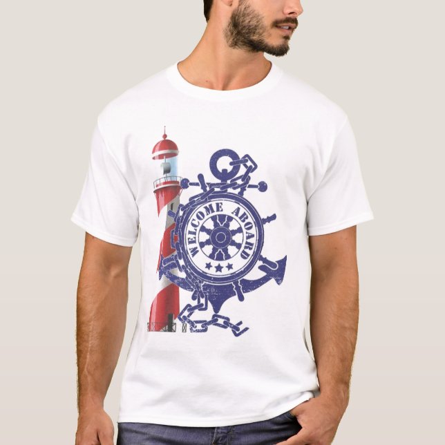 welcome aboard T-Shirt (Front)