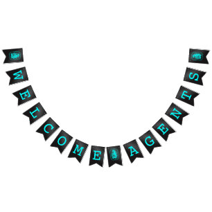 WELCOME AGENTS BUNTING FLAGS