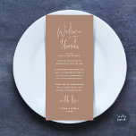 Welcome and Thanks, Place Setting Thank You Card<br><div class="desc">Introducing the perfect finishing touch to your wedding reception - our elegant Wedding Thank You Place Setting Cards, with card title "Welcome and Thanks" ! Designed to express your heartfelt appreciation for each guest's presence on your special day, these cards are the ideal way to add a personal touch to...</div>