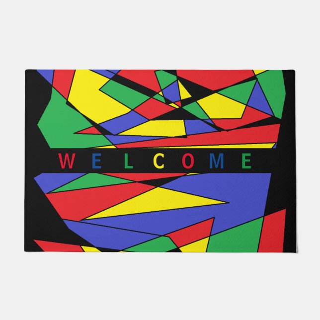 Welcome Art Doormat (Front)