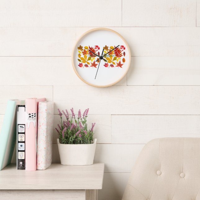 Welcome Autumn  Clock (Reading Room)
