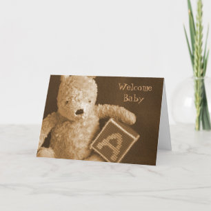 Welcome Baby Card