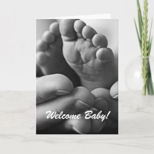 Welcome Baby greeting card