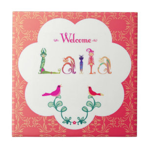 Welcome Baby Laila:.. Tile