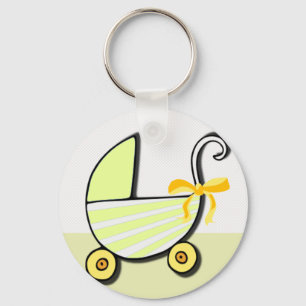 Welcome Baby or Baby Shower Keychain