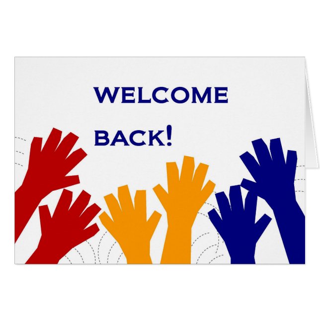 Welcome Back! (Front Horizontal)