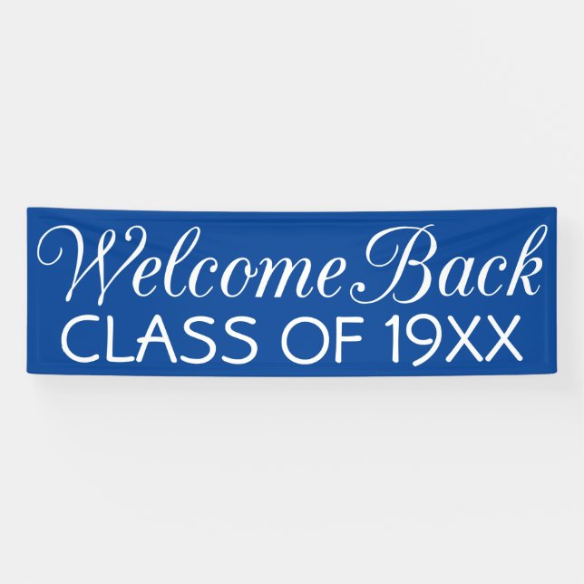 Welcome Back Banner (Horizontal)