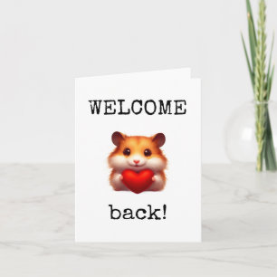Welcome Back Card