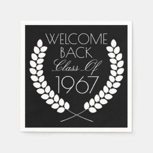 Welcome Back Class Of Napkin