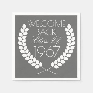 Welcome Back Class Of Napkin