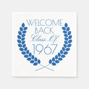 Welcome Back Class Of Napkin