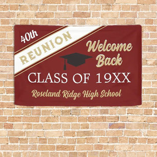 Welcome Back Class Reunion Banner