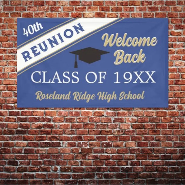 Welcome Back Class Reunion Banner (Creator Uploaded)