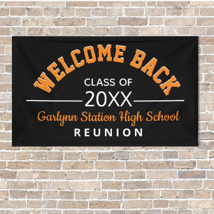 Welcome Back Class reunion banner