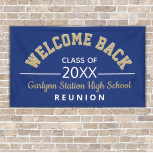 Welcome Back Class reunion banner