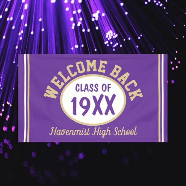 Welcome Back Class reunion banner (Creator Uploaded)