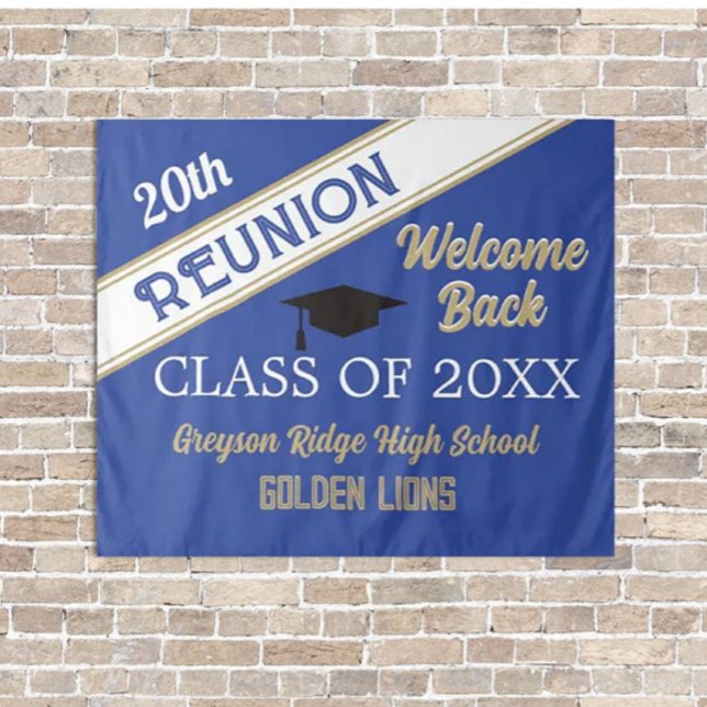 Welcome Back! Class Reunion  Tapestry (Creator Uploaded)
