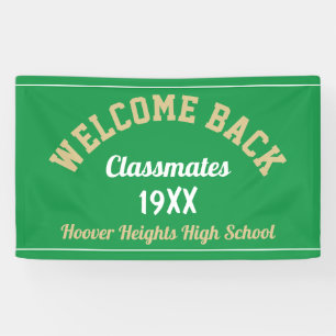 Welcome Back Classmates Class reunion banner