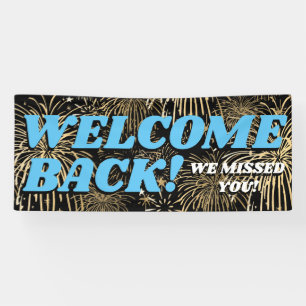 Welcome Back customer or employee re-opening Banner